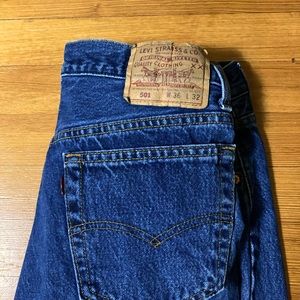 Levi’s original 501’s